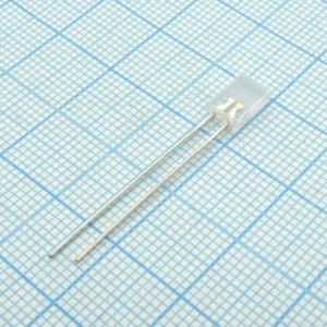 L-117GYWT, Светодиод 2х5мм/зеленый/568нм/5-8мкд/ - желтый/588нм/3-6мкд/белый матовый/110°