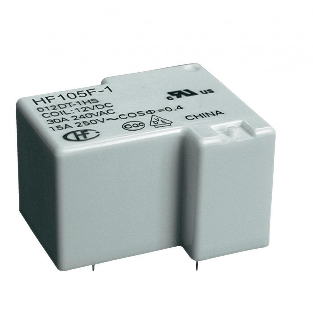 Изображение товара Силовое реле HF105F-1/012D6-1ZSTF 20А 12В SPDT миниатюрное