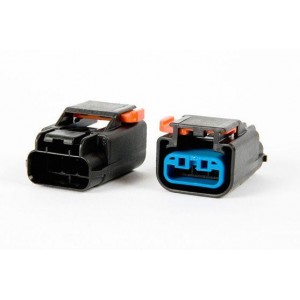 54200300, Автомобильные разъемы 3W FEMALE HOUSING BLACK 2.8MM TERM SZ