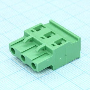 2EDGKA-7.62-03P-14-00A(H), Разъемный клеммный блок 3 контакта шаг 7.62мм