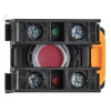 Кнопка d=22мм 1NO+1NC красная MASTER MI-BT60-11-3-22-K04