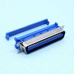 DS1039-01-50ML0SR-RTH-004, Вилка centronics 50 контактов на шлейф