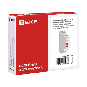 Реле времени (задержка выключ. после пропад. сигн.) RT-SBE12-240В PROxima rt-sbe-12-240
