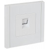 Розетка компьютерная RJ45 кат.5E FORTE&PIANO FP232 бел. IEK FP-K10-1-K01
