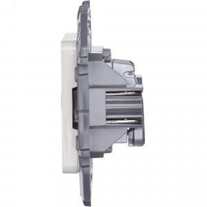 Розетка телевизионная проходная TV Inspiria 14дБ 5-862мГц механизм бел. Leg 673860