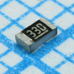 CRGCQ0603F33R, ЧИП-резистор толстопленочный 0603 33Ом ±1% 0.1Вт ±200ppm/°C Pad автомобильного применения лента на катушке