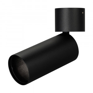 Корпус SP-POLO-SURFACE-FLAP-R65 (BK, 1-3, 200mA) 024383(1), Корпус накладной откидной для светильника POLO-R65 (1 часть из 3). Материал корпуса черный алюминий. Размер DxH O65x200мм, встроенный драйвер PRI:220-240VAC, SEC:DC 200mA 30-43V 8Вт.