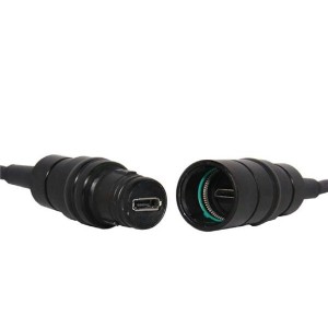 SCE2USB-B-01T08-2BPN, USB-коннекторы INLINE SNATCH RECEP BLKSLVR SZ 08