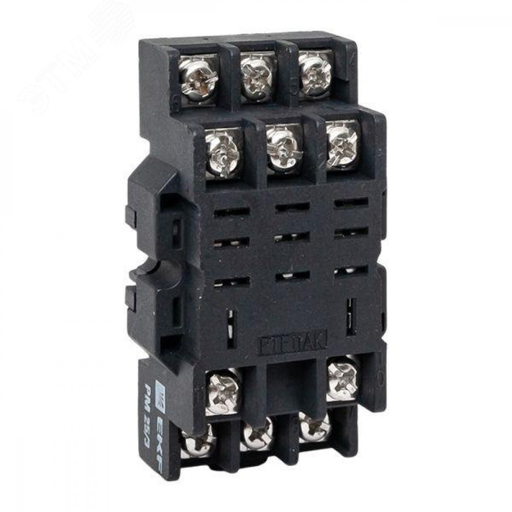 Изображение товара Модульный разъем РМ 25/3 RM-25-3 EKF 10А монтаж втычной надежный контакт