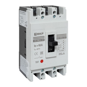 Выключатель автоматический 3п 63/16А 25кА ВА-99М PROxima mccb99-63-16m