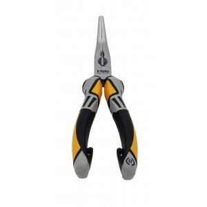 Длинногубцы угловые с резцом 205мм Felo 59222040