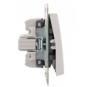 Выключатель RAIN тройной белый механизм 703-0288-109