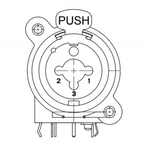 PXCRA, Телефонные разъемы Combo Jack, RA Horizontal PC Mount