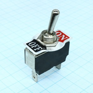 KN3(B)-101AAP-A1, Тумблер ON-OFF (15A 250В) два контакта на замыкание