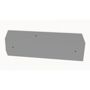 Торцевая крышка D-WS6-TW-01P-11, Торцевая крышка, для клемм WS6-TW..., цвет: серый