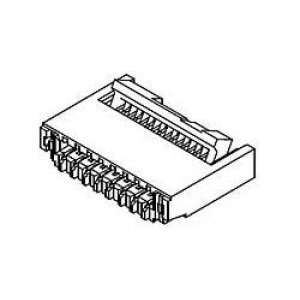 504070-3991, Соединители FFC и FPC 0.20MMFPC 39CKT BackFlip