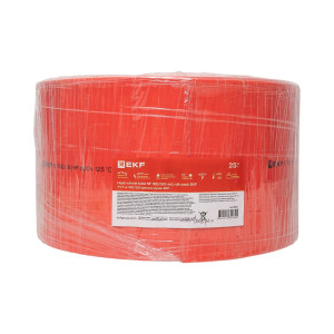 Термоусаживаемая трубка ТУТ нг 100/50 красная рулон PROxima tut-100-r