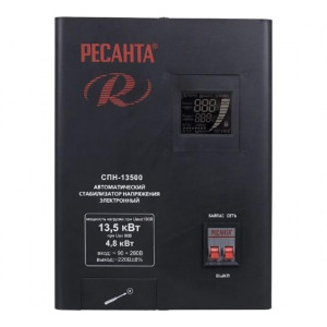 Стабилизатор СПН-13500 1ф 13.5кВт 90-260В IP20 пониж. напр. 63/6/28