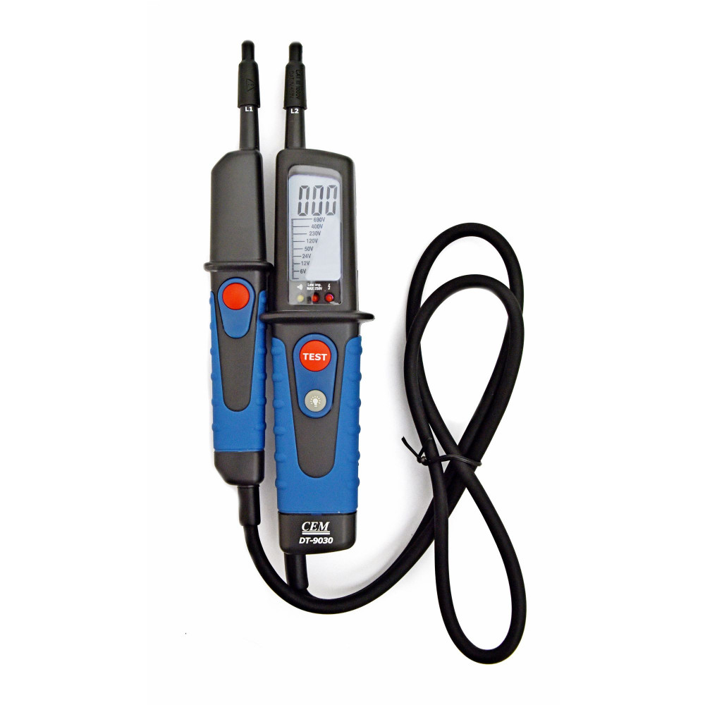 Изображение товара DT-9030 Электро тестер для проверки электросетей влагозащищенный компактный
