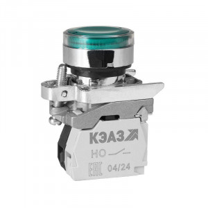 Кнопка КМЕ4610мЛС-220В-зеленый 248259