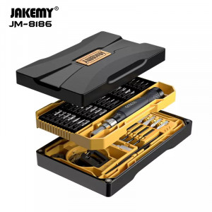 JM-8186A, 83 в 1 набор отвертка с битами и инструментом для ремонта смартфона