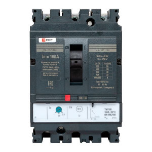 Выключатель автоматический 3п 160/160А 36кА ВА-99C Compact NS PROxima mccb99C-160-160