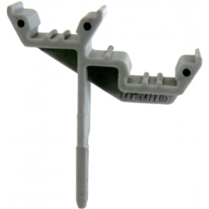 Держатель маркировки UJ5 5-2, Держатель маркировки, для шильдиков UZB5, цвет: серый