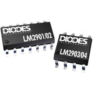 LM2902T14-13, Операционные усилители  LP Quad Op Amp 1.3MHz 100dB 375uA