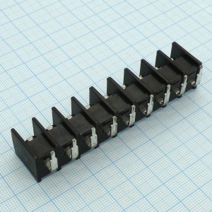 DG45R-B-09P-13-00A(H), Барьерный клеммный блок 9 контактов. Серия DG45R-B