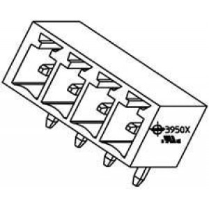 39502-1006, Съемные клеммные колодки 3.5MM HOR PCB HDR 6 CIRCUITS