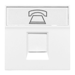 Розетка RJ11, 2 модуля EKF