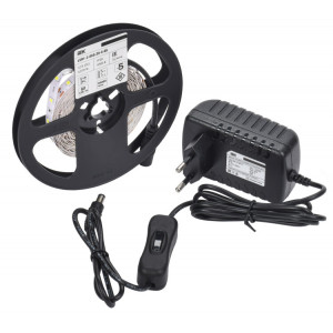 Комплект DIY (2835W60-4,8-IP20-12В 5м + др. + выкл.) LSR1-2-060-20-1-05-S1