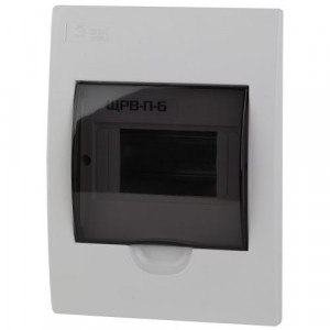 Бокс ЩРВ-П-6 мод. встраив. пластик IP41 SIMPLE NO-box_simple-plastic_6_flush Б0041510