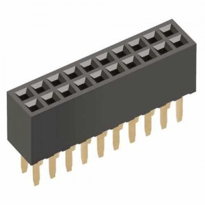 M50-3001045, Проводные клеммы и зажимы DIL VERT SKT 10+10 GOLD PC TAIL PINS