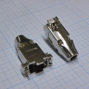 Кожух DHA-D08-09P (Металл), Предназначен для защиты от повреждений разъема