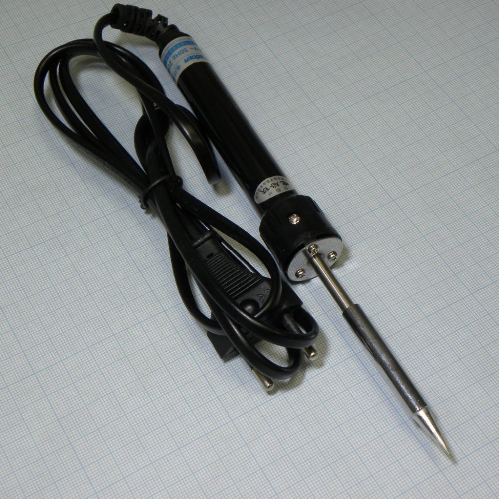 Изображение товара Паяльник SE-9420 20Вт с жало 6мм для пайки электроники и ремонта