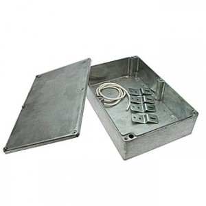 Z124 (222X146X55), Корпус для РЭА ZTM-ELECTRO Z124 (222x146x55), алюминиевый