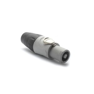 HP-3-FG, Штепсельные вилки и розетки для сетей переменного тока PLASTIC PLUG SCREW GREY 3 POLE