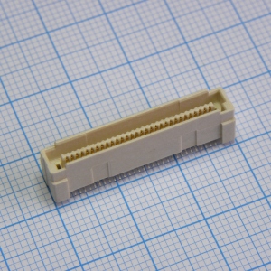 5179031-2, Составной разъем платы, вертикальный, Серия FH, 60 контакт(-ов), Штекер, 0.8 мм