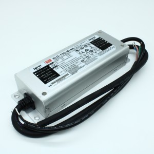 XLG-150-M-AB, AC-DC, 150Вт, стабилизатор тока, IP67, вход 90…305В AC, 47…63Гц, ККМ, выход 1400…2100мА/60…107В (режим пост. мощности), изоляция 3750В AC, в кожухе 180х63х35.5мм, -40…+90°С (корпус), встр. потенциометр, димминг 3 в 1
