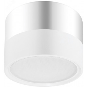 OL7 GX53 WH/CH Подсветка Накладной под лампу Gx53, алюминий, цвет белый+хром (40/1200) Б0048533