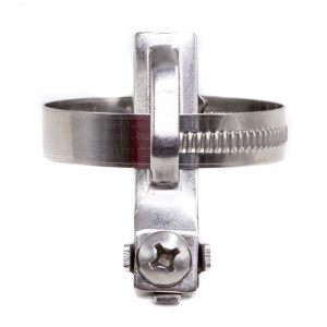 Хомут для заземления металлорукава и жестких труб 32-50 мм, нержавеющая сталь 6059-36T