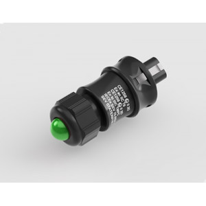 Индикатор RSTi Ex 3327002860, Индикатор, вилочный, 230V, цвет свечения индикатора: зеленый, цвет корпуса: черный