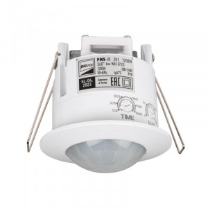 Датчик движения PMS-IR 201 1200Вт 360град. 6м IP20 WH 5012950