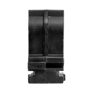 Крепеж-клипса для ручного монтажа d20 мм (10 шт) черная EKF-Plast