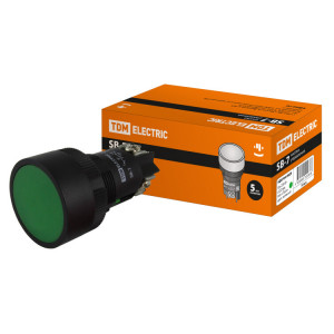 Кнопка SВ-7 "Пуск" зеленая 1з d22мм/230В SQ0704-0024