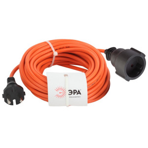 Удлинитель-шнур 1х20м без заземл. 6А IP20 UPx-1-2х0.75-20m ПВС 2х0.75 (бухта) Б0043037