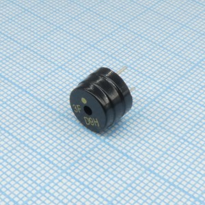 HC0903F, Звукоизлучатель электромагнитный, +3В, 80 мА, 85 дБ, 3.2 кГц, d=9,5мм h=6.5 мм