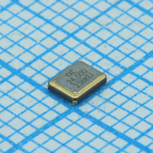 X322524MKB4SI, Резонатор кварцевый 24МГц, 10ppm, 12пФ, SMD 3.2х2.5х0.8мм, -40...+85°C
