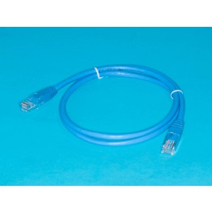 SC03-8P8C1-B, Патч-корд кат.5е, 1м, синий
